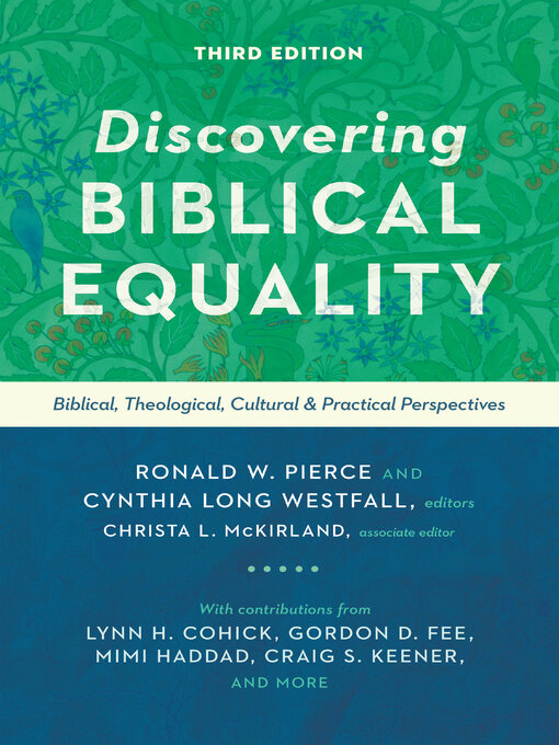 Title details for Discovering Biblical Equality by Ronald W. Pierce - Wait list